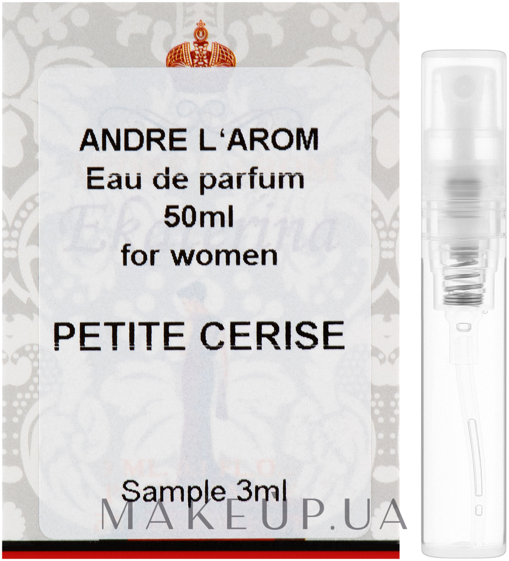 Andre L`Arom Lovely Flauers "Petite Cerise" - Парфюмированная вода (пробник) — фото 3ml