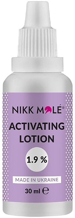 Активирующий лосьон для бровей и ресниц - Nikk Mole Activating Lotion 1,9% — фото N1