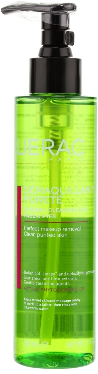 Очищуючий гель для обличчя - Lierac Cleansers Foaming Cleansing Gel