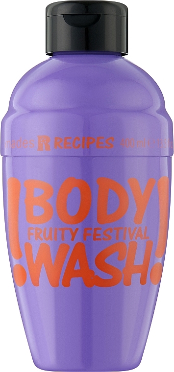 Гель для душу "Фруктовий фестиваль" - Mades Cosmetics Recipes Fruity Festival Body Wash — фото N1
