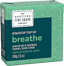 Ароматерапевтическое мыло - Scottish Fine Soaps Aromatherapy Soap Bar Breathe — фото N1
