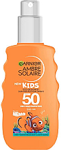 Сонцезахисний спрей для дітей - Garnier Ambre Solaire Kids Sun Protection Spray SPF50 — фото N1