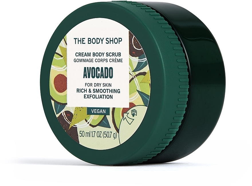 Скраб для тіла "Авокадо" - The Body Shop Avocado Body Scrub — фото N2