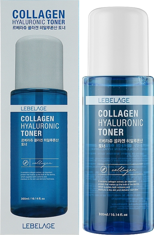 Колагеновий гіалуроновий тонер - Lebelage Collagen Hyaluronic Toner — фото N2