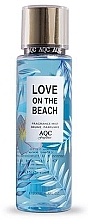 Парфумерія, косметика Парфумований міст для тіла - AQC Fragrances Love On The Beach Island Body Mist