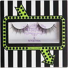 Набор накладных ресниц - Makeup Revolution X Beetlejuice The Lydia Lashes — фото N1