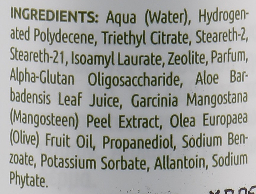 Дезодорант кульковий "Свіжість алое" - Aphrodite Olive Oil Roll-On Deodorant Fresh Aloe — фото N3