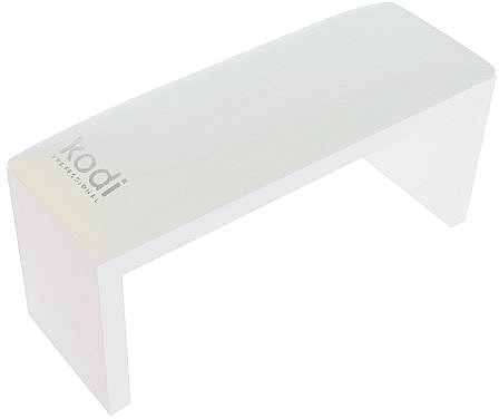 Подлокотник для маникюра на белых ножках, Ivory - Kodi Professional — фото N1
