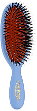 Парфумерія, косметика Щітка для волосся, блакитна - Mason Pearson Pocket Bristle & Nylon Hair Brush BN4 Blue