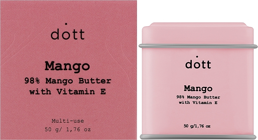 Масло манго с витамином Е - Dott Mango Butter With Vitamin E — фото N2