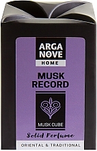Парфумерія, косметика Ароматичний кубик для дому - Arganove Solid Perfume Cube Musk Record