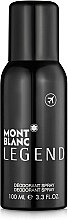 Духи, Парфюмерия, косметика Montblanc Legend - Дезодорант (тестер)