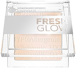 Парфумерія, косметика Хайлайтер для обличчя і тіла - Bell HYPOAllergenic Fresh Glow Illuminating Powder