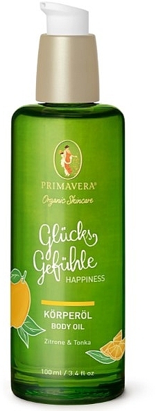 Масло для тела - Primavera Happiness Body Oil — фото N1