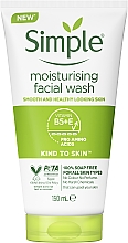 Зволожувальний гель для вмивання - Simple Kind to Skin Moisturising Facial Wash — фото N1