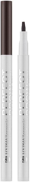 Подводка для бровей - Bell Perfect Brow Brush Pen Hypoallergenic