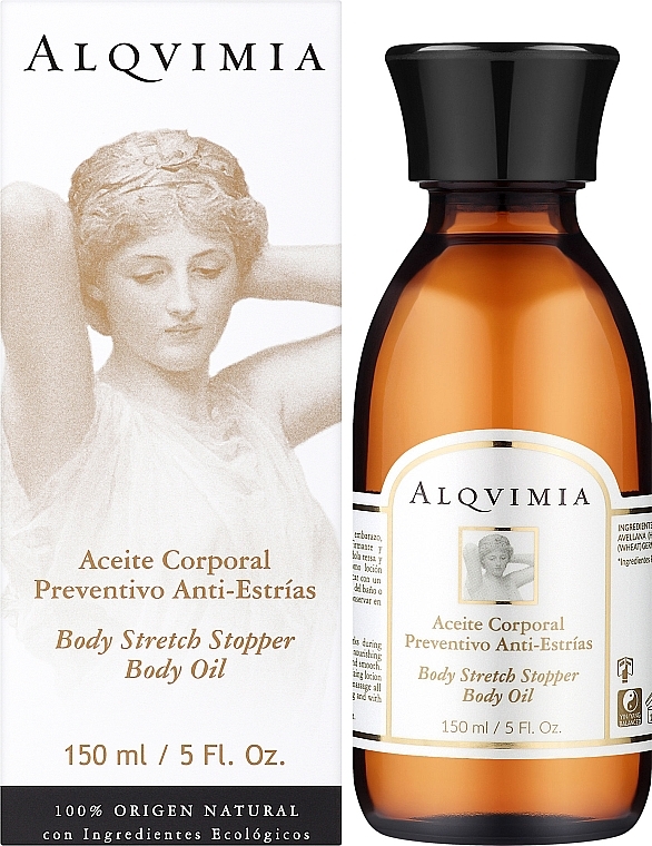 Олія для тіла від розтяжок - Alqvimia Body Stretch Stopper Body Oil — фото N2
