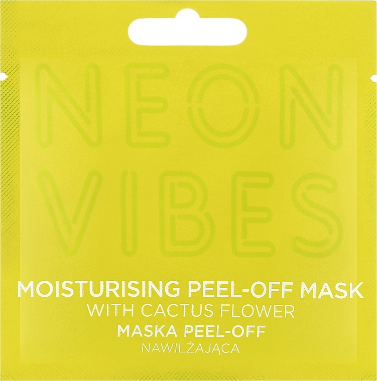 Увлажняющая отшелушивающая маска для лица - Marion Neon Vibes Moisturising Peel-Off Mask — фото N1