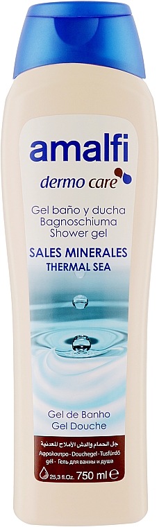 Гель для душу і ванни «Мінеральні солі» - Amalfi Mineral salts Shower Gel  — фото N1
