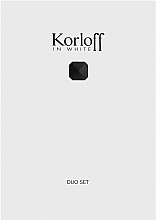 Парфумерія, косметика Korloff Paris Korloff In White - Набір (edt/88ml + sh/gel/150ml)