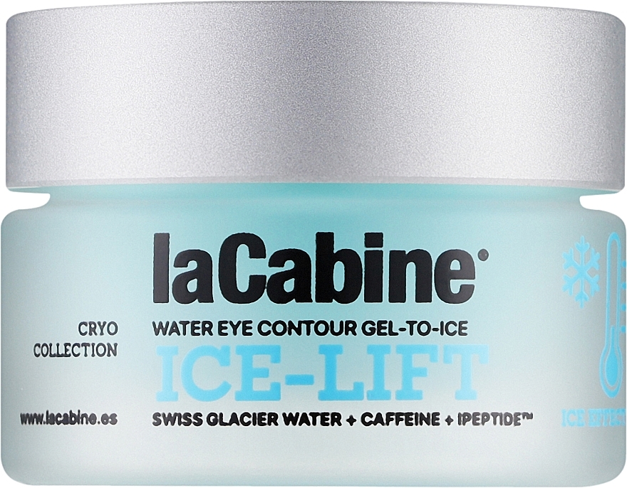 Увлажняющий гель для кожи вокруг глаз против отеков и темных кругов - La Cabine Сryo Ice-Lift Eye Gel