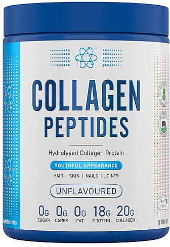 Пищевая добавка "Гидролизованные пептиды бычьего коллагена" - Applied Nutrition Collagen Peptides Unflavoured — фото N1