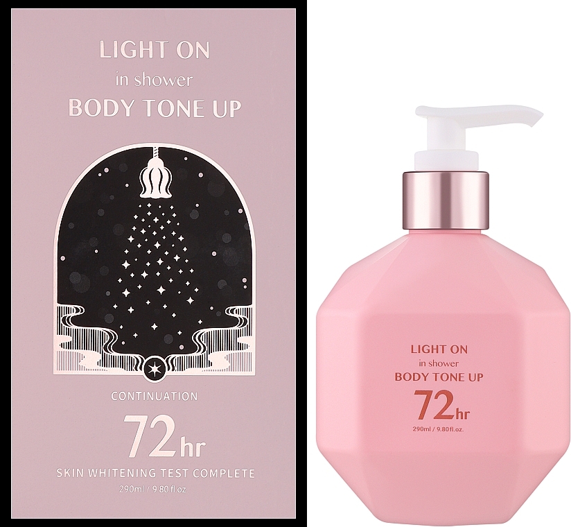 УЦЕНКА Очищающий тоник для тела - Beauty Of Majesty Light On In Shower Body Tone Up * — фото N2