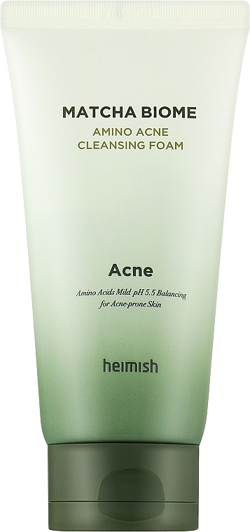 Кремова пінка для проблемної шкіри - Heimish Matcha Biome Amino Acne Cleansing Foam — фото N2