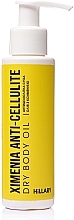Курс для антицелюлітного догляду в домашніх умовах з олією ксименії - Hillary Ximenia Anti-Cellulite (soap/100g + scr/200g + oil/100ml + bandage/6pcs) — фото N2