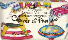 Парфумерія, косметика Мило натуральне дитяче "Магнолія" - Florinda Sapone Vegetale Magnolia