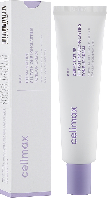 Тонизирующий крем для лица - Celimax Glutathione Longlasting Tone-Up Cream — фото N2