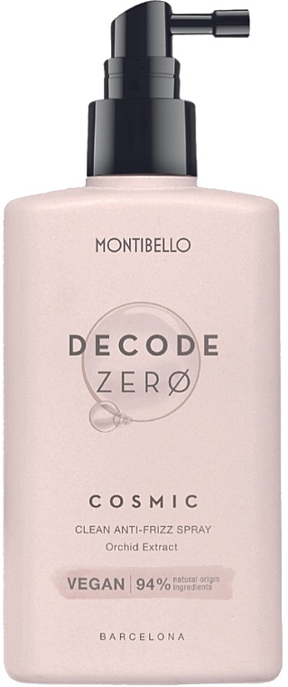 Спрей проти пухнастості волосся - Montibello Decode Zero Cosmic Anti-Frizz Spray — фото N1