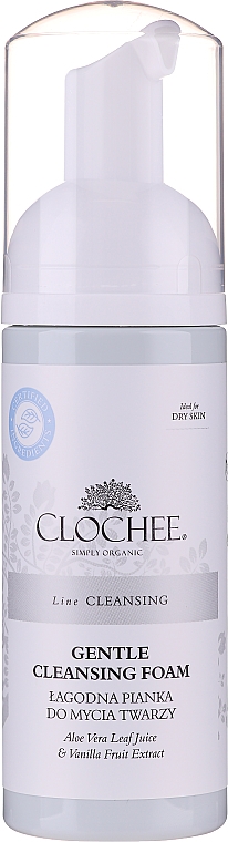 Успокаивающая пенка для очищения лица - Clochee Gentle Cleansing Foam