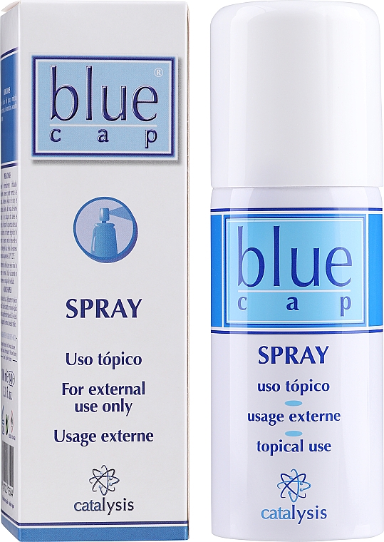Спрей для лечения псориаза, экземы и себорейного дерматита - Catalysis Blue Cap Spray — фото N1
