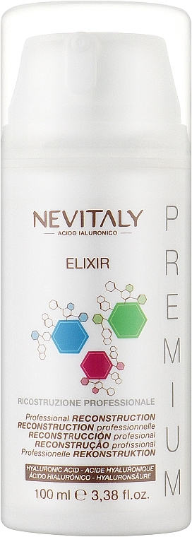 Еліксир для волосся з гіалуроновою кислотою - Nevitaly Premium Elixir — фото N1