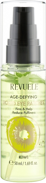 Патчі для очей "Ківі" - Revuele Age-Defying Liquid Eye Patches Kiwi — фото N1