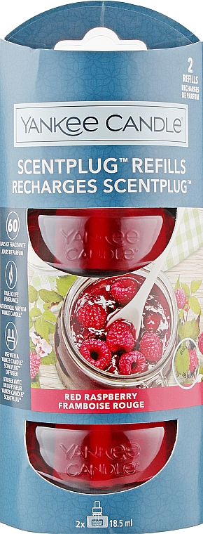 Сменный блок "Красная малина" для электрической аромалампы - Yankee Candle Red Raspberry — фото N1