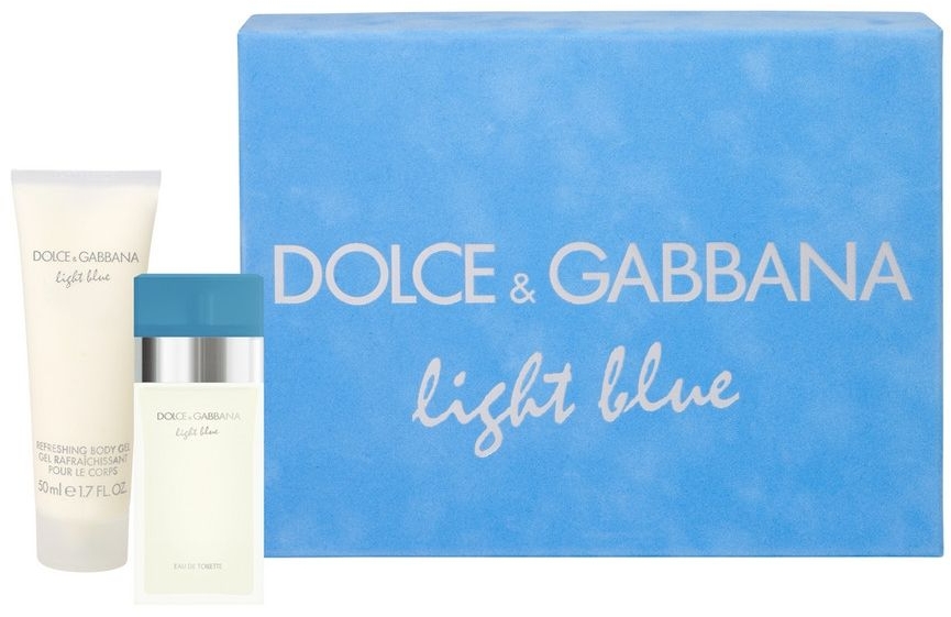 Dolce & Gabbana Light Blue - Набор (edt 25 + b/c 50)