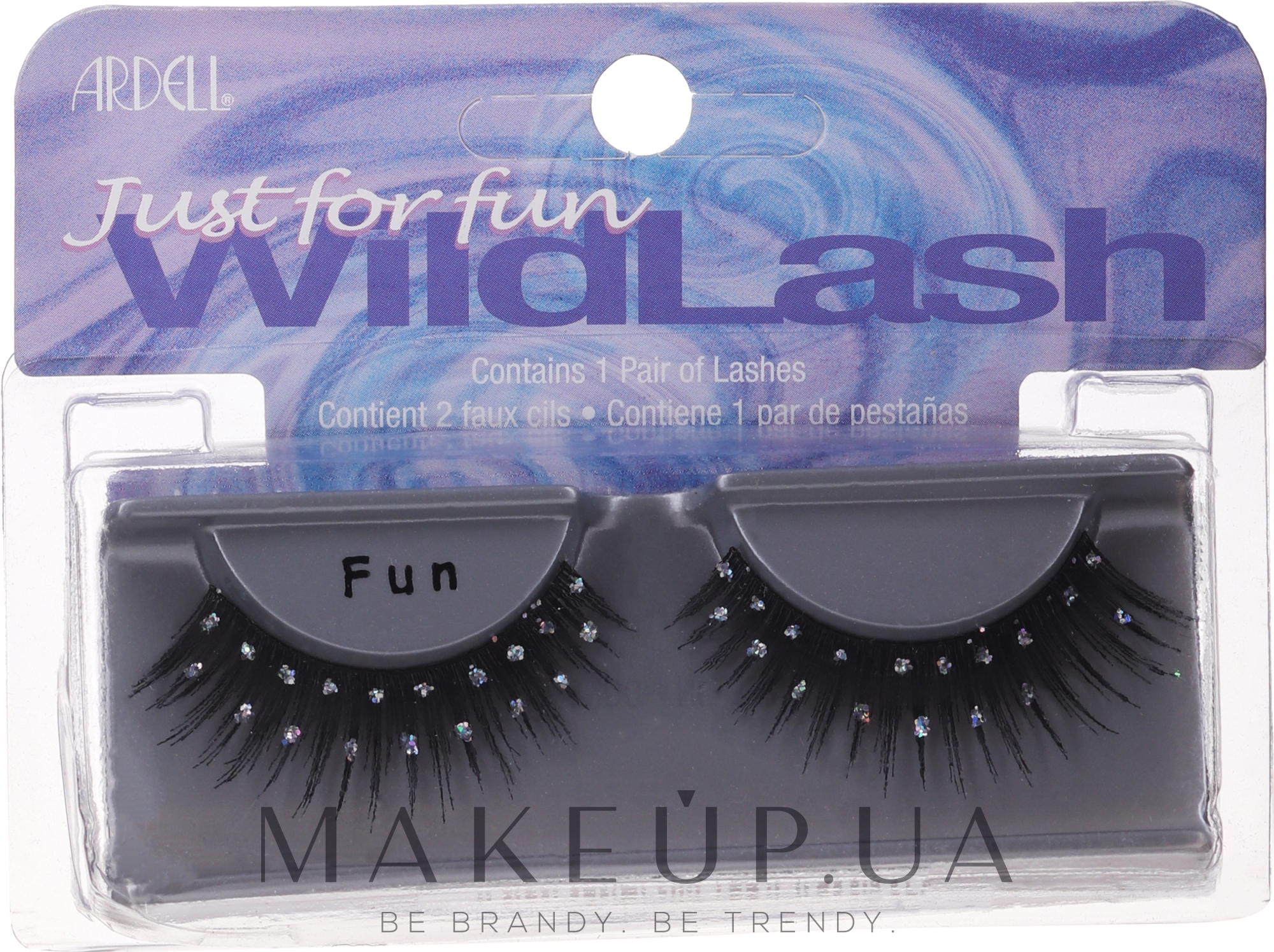 Накладні вії - Ardell Runway Lashes Fun Black — фото 2шт