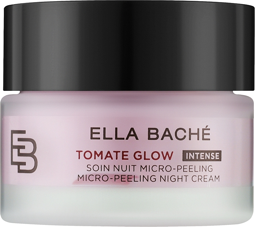 Микро-пилинг ночной крем - Ella Bache Tomate Glow Micro-Peeling Night Cream