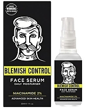 Сироватка для обличчя проти недосконалостей - BarberPro Blemish Control Face Serum — фото N1