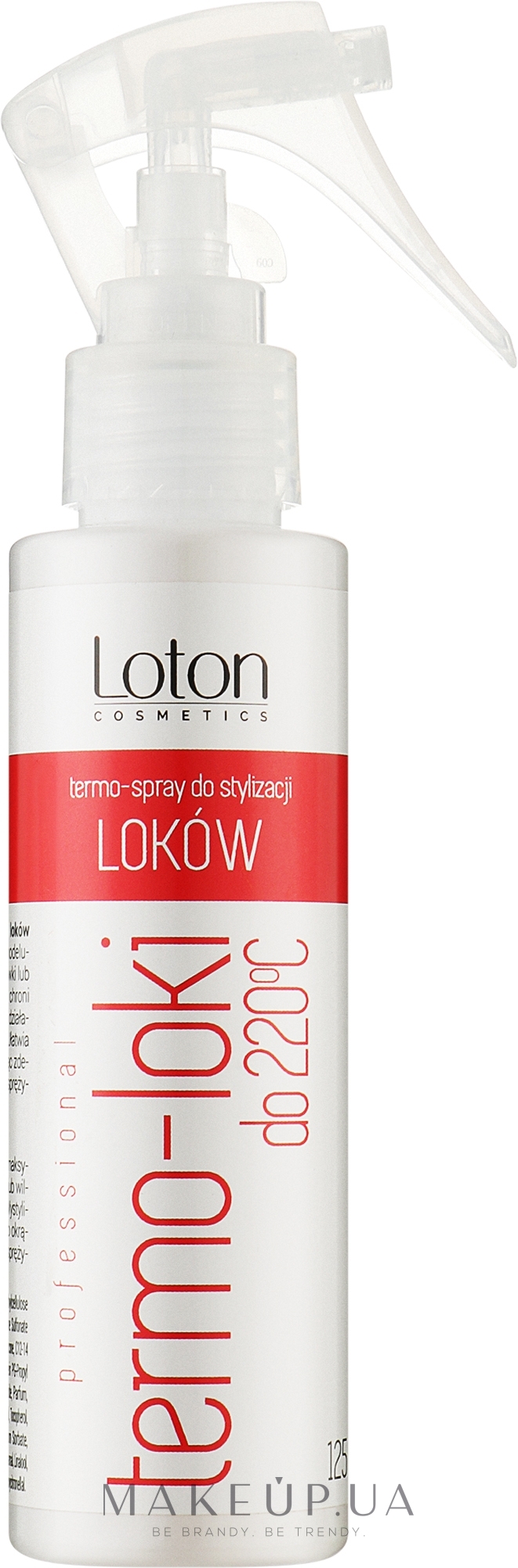 Термоспрей для укладки локонов - Loton Termo-Spray For Styling Curls — фото 125ml