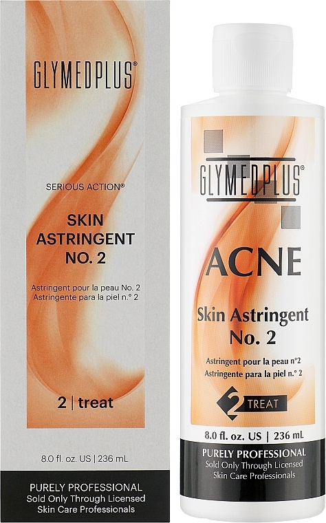 В'яжучий засіб №2 з 2% саліциловою кислотою - GlyMed Plus Serious Action Skin Astrіngent No. 2 — фото N2