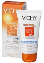 Парфумерія, косметика Сонцезахисний крем для обличчя - Vichy CAPITAL SOLEIL SPF 50+ 50ml