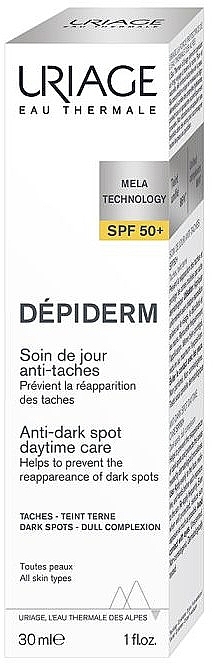 Дневной крем против пигментных пятен - Uriage Depiderm Anti-Dark Spot Day Care SPF50+ — фото N2