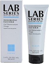 Гель-скраб для нормальної і жирної шкіри - Lab Series Invigorating Face Scrub Nettoyant Exfoliant Visage — фото N1