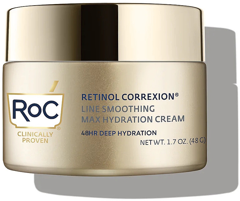 Разглаживающий крем с максимальным увлажнением - Roc Retinol Correxion Line Smoothing Max Hydration Cream — фото N1