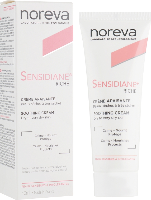 Крем для лица с насыщенной текстурой - Noreva Laboratoires Sensidiane Intolerant Skin Care Rich Texture