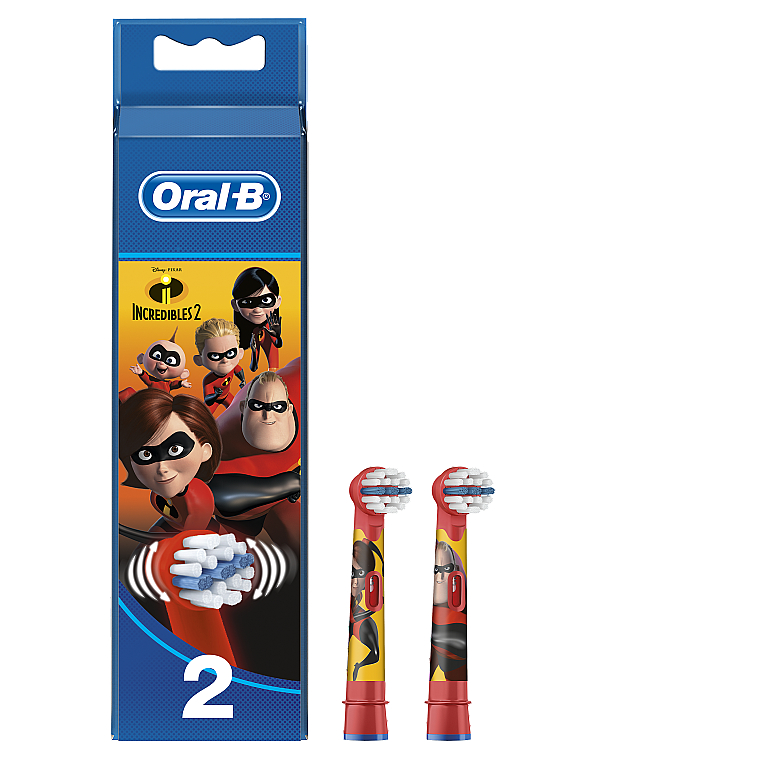 Насадки к электрической зубной щетке - Oral-B Stage Power/EB10 Incredibles — фото N1