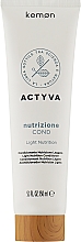 Кондиционер для слегка сухих волос - Kemon Actyva Nutrizione Cond — фото N1
